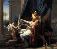 David, Jacques-Louis - Sappho and Phaon